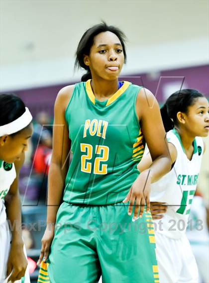 Thumbnail 1 in St. Mary's vs. Long Beach Poly (Nike Tournament of Champions) photogallery.