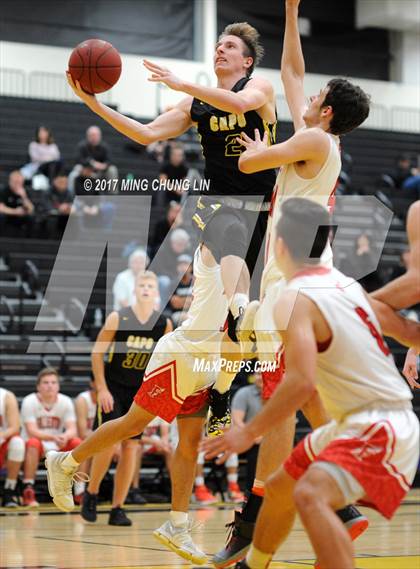 Thumbnail 1 in Capistrano Valley vs. Fullerton (Godinez Tournament) photogallery.