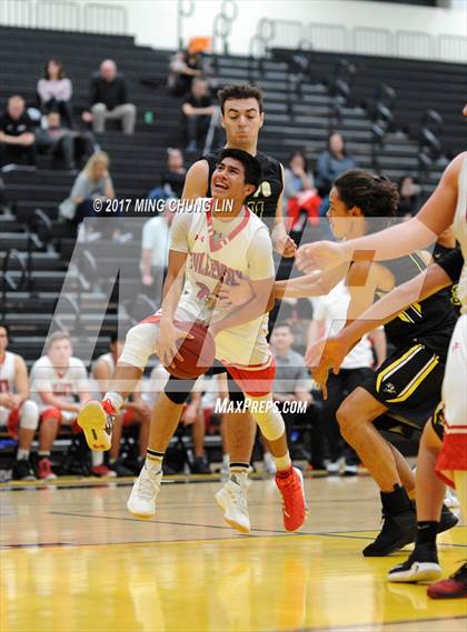 Thumbnail 1 in Capistrano Valley vs. Fullerton (Godinez Tournament) photogallery.