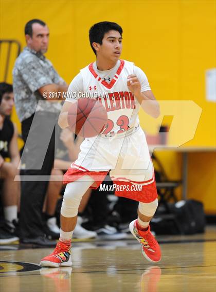 Thumbnail 3 in Capistrano Valley vs. Fullerton (Godinez Tournament) photogallery.