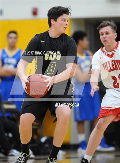 Thumbnail 1 in Capistrano Valley vs. Fullerton (Godinez Tournament) photogallery.