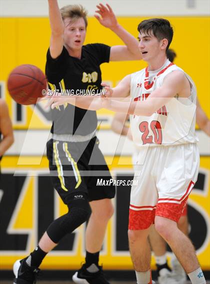 Thumbnail 3 in Capistrano Valley vs. Fullerton (Godinez Tournament) photogallery.