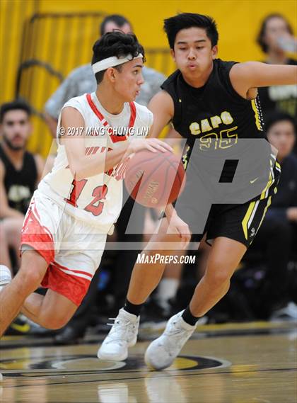 Thumbnail 1 in Capistrano Valley vs. Fullerton (Godinez Tournament) photogallery.