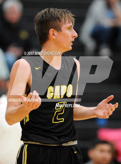 Thumbnail 3 in Capistrano Valley vs. Fullerton (Godinez Tournament) photogallery.
