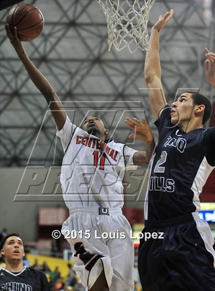 Thumbnail 3 in Chino Hills vs. Centennial (CIF SoCal Regional D1 Final) photogallery.
