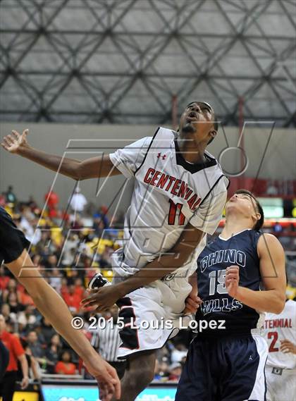 Thumbnail 2 in Chino Hills vs. Centennial (CIF SoCal Regional D1 Final) photogallery.