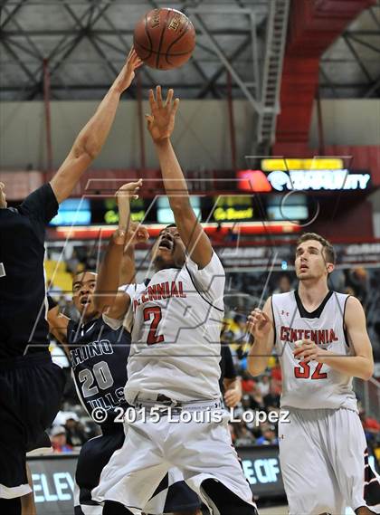 Thumbnail 3 in Chino Hills vs. Centennial (CIF SoCal Regional D1 Final) photogallery.