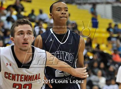 Thumbnail 2 in Chino Hills vs. Centennial (CIF SoCal Regional D1 Final) photogallery.