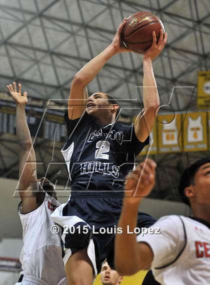 Thumbnail 3 in Chino Hills vs. Centennial (CIF SoCal Regional D1 Final) photogallery.