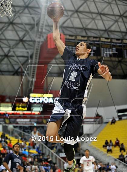 Thumbnail 1 in Chino Hills vs. Centennial (CIF SoCal Regional D1 Final) photogallery.