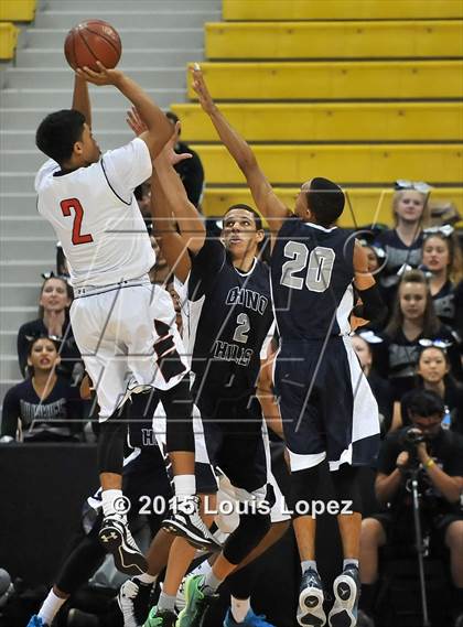 Thumbnail 2 in Chino Hills vs. Centennial (CIF SoCal Regional D1 Final) photogallery.