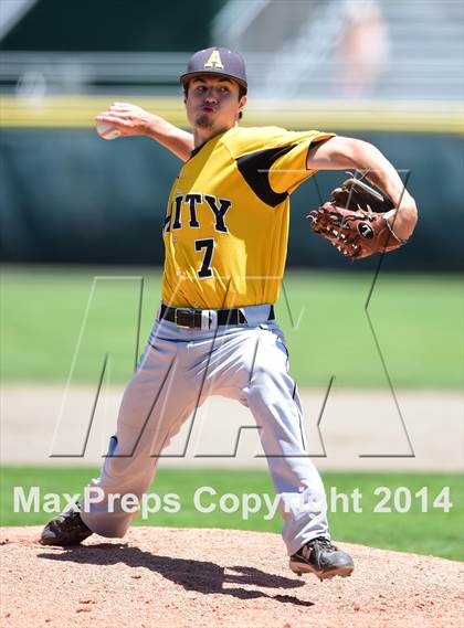 Thumbnail 2 in Amity Regional vs. Southington (CIAC Class LL Final) photogallery.