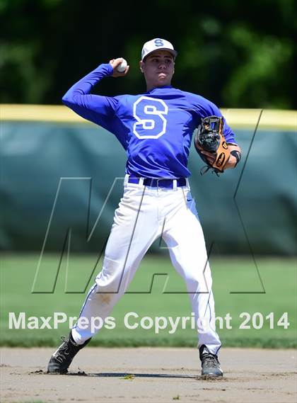 Thumbnail 2 in Amity Regional vs. Southington (CIAC Class LL Final) photogallery.