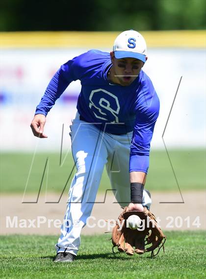Thumbnail 2 in Amity Regional vs. Southington (CIAC Class LL Final) photogallery.