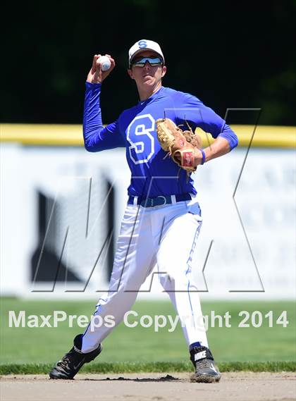 Thumbnail 2 in Amity Regional vs. Southington (CIAC Class LL Final) photogallery.