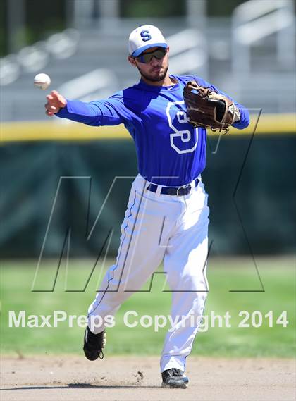 Thumbnail 2 in Amity Regional vs. Southington (CIAC Class LL Final) photogallery.