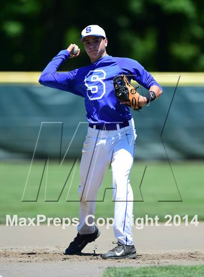 Thumbnail 2 in Amity Regional vs. Southington (CIAC Class LL Final) photogallery.