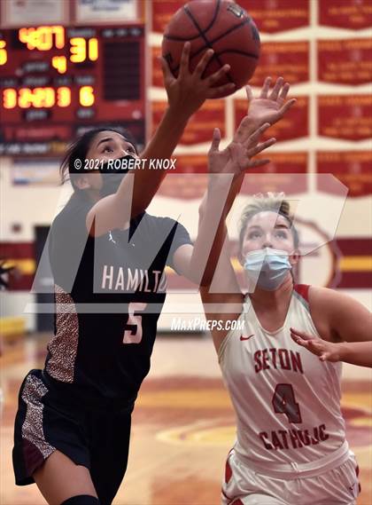 Thumbnail 3 in Hamilton @ Seton Catholic photogallery.