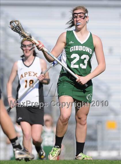 Thumbnail 1 in Cardinal Gibbons vs. Apex photogallery.