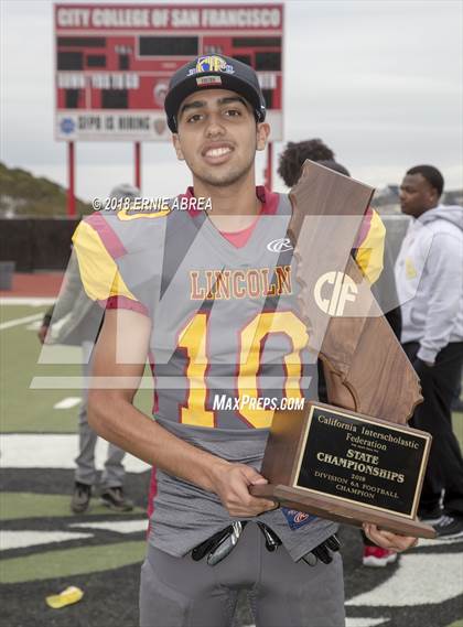 Thumbnail 1 in Orange Glen @ Lincoln (CIF State D6-A Final) photogallery.