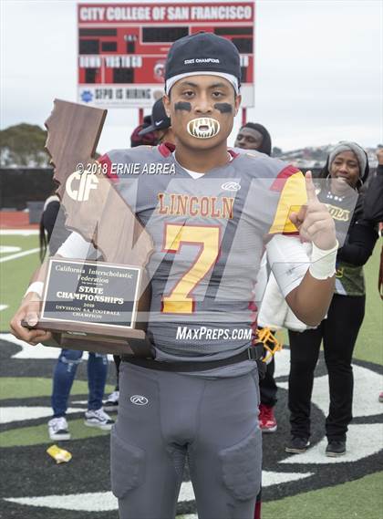 Thumbnail 1 in Orange Glen @ Lincoln (CIF State D6-A Final) photogallery.