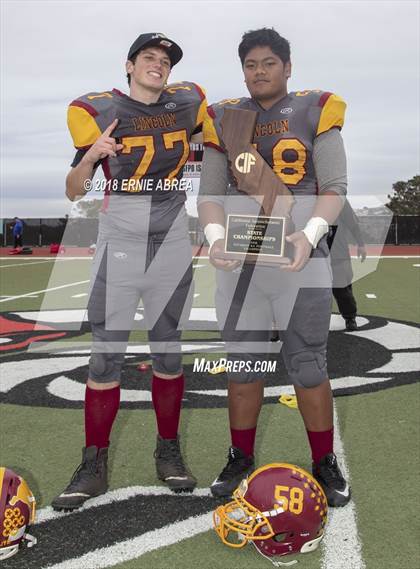 Thumbnail 2 in Orange Glen @ Lincoln (CIF State D6-A Final) photogallery.