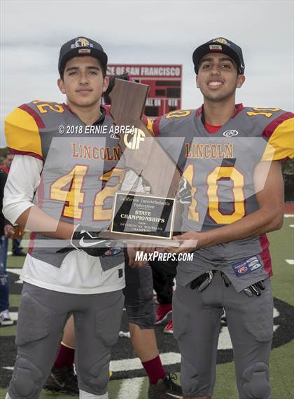 Thumbnail 3 in Orange Glen @ Lincoln (CIF State D6-A Final) photogallery.