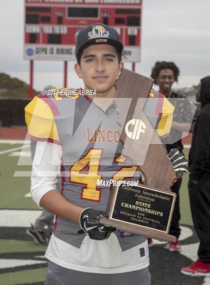 Thumbnail 2 in Orange Glen @ Lincoln (CIF State D6-A Final) photogallery.