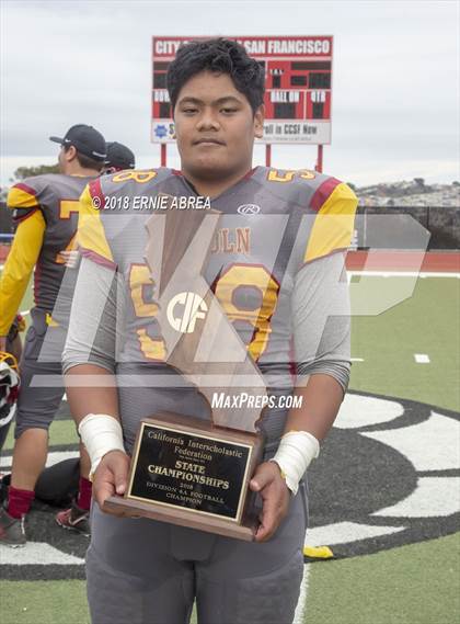 Thumbnail 3 in Orange Glen @ Lincoln (CIF State D6-A Final) photogallery.