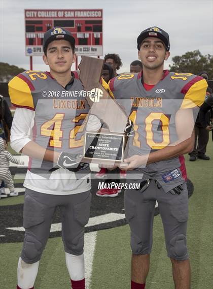 Thumbnail 2 in Orange Glen @ Lincoln (CIF State D6-A Final) photogallery.