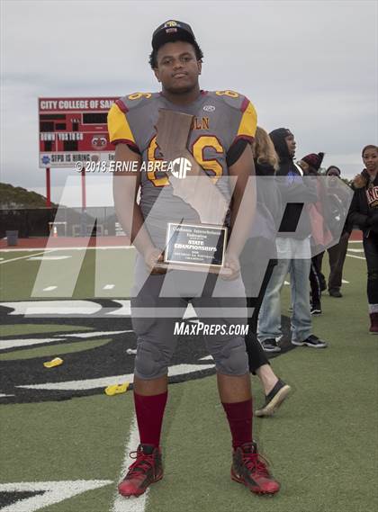 Thumbnail 3 in Orange Glen @ Lincoln (CIF State D6-A Final) photogallery.