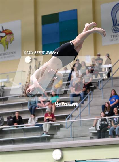 Thumbnail 3 in CHSAA 4A Boys Diving - State Championship photogallery.