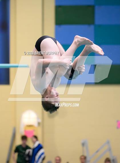 Thumbnail 2 in CHSAA 4A Boys Diving - State Championship photogallery.