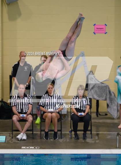 Thumbnail 1 in CHSAA 4A Boys Diving - State Championship photogallery.