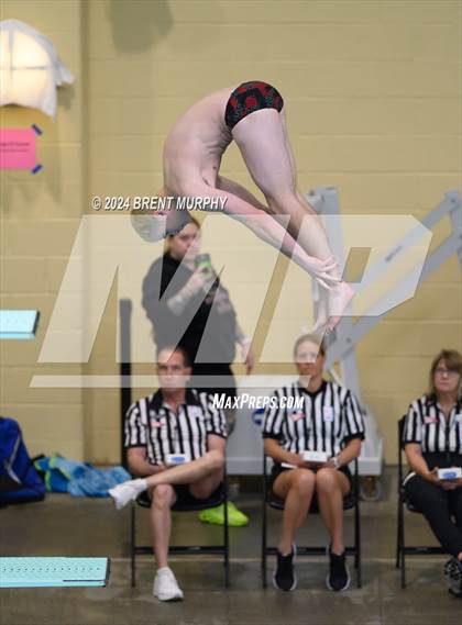 Thumbnail 1 in CHSAA 4A Boys Diving - State Championship photogallery.