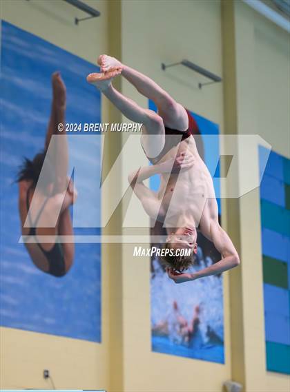 Thumbnail 1 in CHSAA 4A Boys Diving - State Championship photogallery.