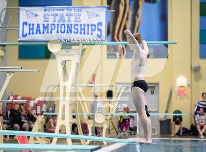 Thumbnail 1 in CHSAA 4A Boys Diving - State Championship photogallery.