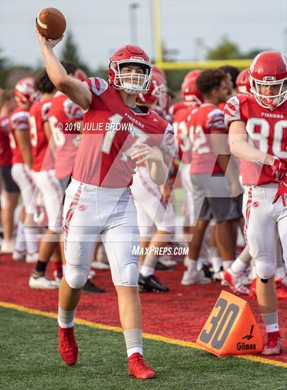 Thumbnail 2 in Lawrence North @ Fishers (Scrimmage) photogallery.