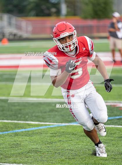 Thumbnail 3 in Lawrence North @ Fishers (Scrimmage) photogallery.