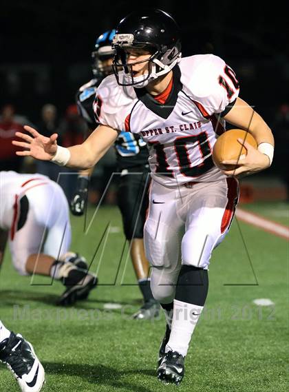 Thumbnail 1 in Upper St. Clair vs. Woodland Hills (WPIAL Semifinal) photogallery.