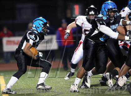 Thumbnail 2 in Upper St. Clair vs. Woodland Hills (WPIAL Semifinal) photogallery.