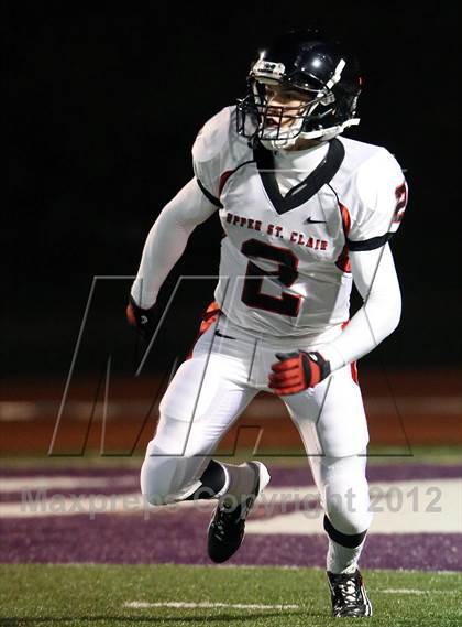 Thumbnail 3 in Upper St. Clair vs. Woodland Hills (WPIAL Semifinal) photogallery.