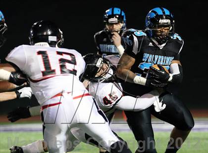 Thumbnail 3 in Upper St. Clair vs. Woodland Hills (WPIAL Semifinal) photogallery.