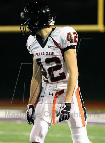 Thumbnail 3 in Upper St. Clair vs. Woodland Hills (WPIAL Semifinal) photogallery.