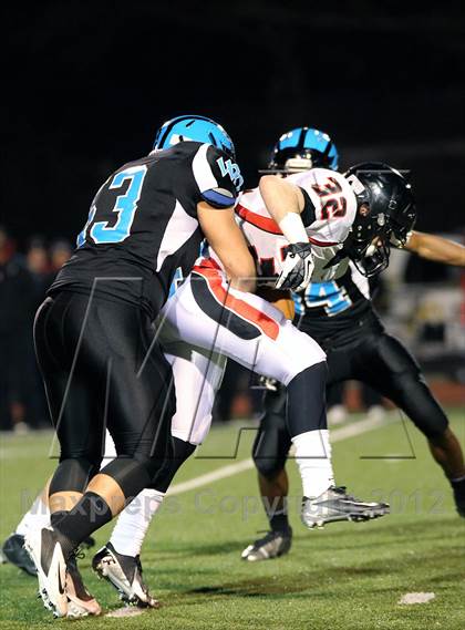 Thumbnail 1 in Upper St. Clair vs. Woodland Hills (WPIAL Semifinal) photogallery.
