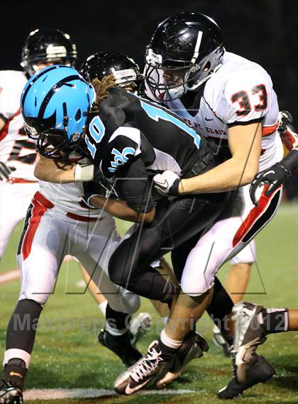 Thumbnail 1 in Upper St. Clair vs. Woodland Hills (WPIAL Semifinal) photogallery.