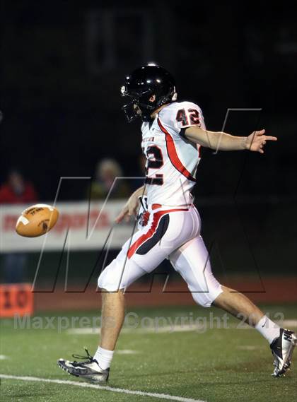 Thumbnail 2 in Upper St. Clair vs. Woodland Hills (WPIAL Semifinal) photogallery.