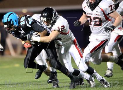 Thumbnail 2 in Upper St. Clair vs. Woodland Hills (WPIAL Semifinal) photogallery.