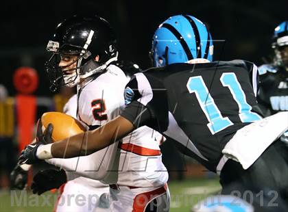 Thumbnail 3 in Upper St. Clair vs. Woodland Hills (WPIAL Semifinal) photogallery.