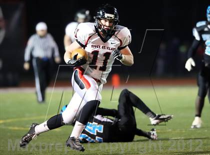 Thumbnail 2 in Upper St. Clair vs. Woodland Hills (WPIAL Semifinal) photogallery.